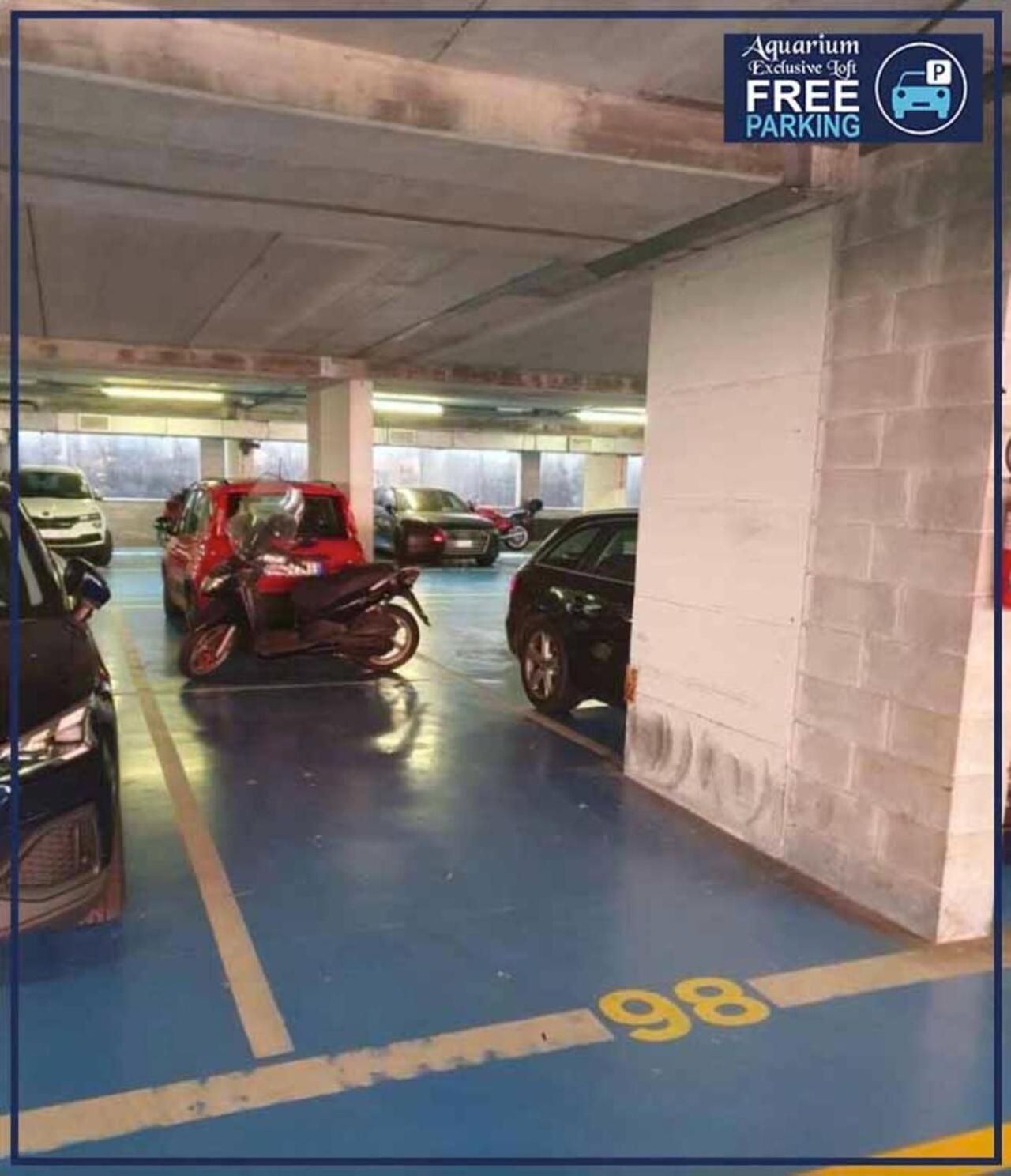 Aquarium Exclusive Loft - Private Parking Apartment Genoa Ngoại thất bức ảnh